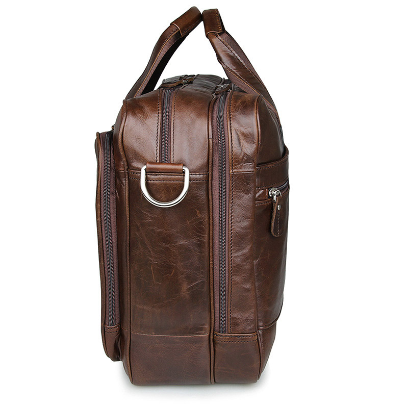 LACHIOUR skórzana torba męska  – Leather Briefcase recenzja i cena
