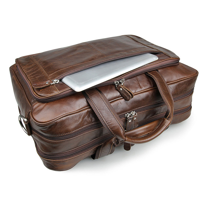 LACHIOUR skórzana torba męska  – Leather Briefcase recenzja i cena
