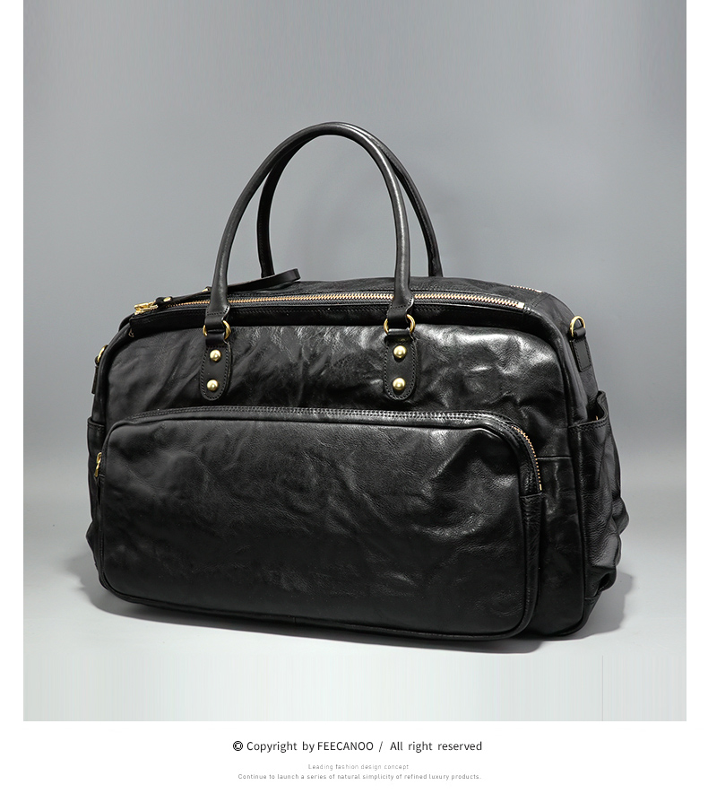 Torba męska w stylu koreańskim – Leather Briefcase recenzja i cena