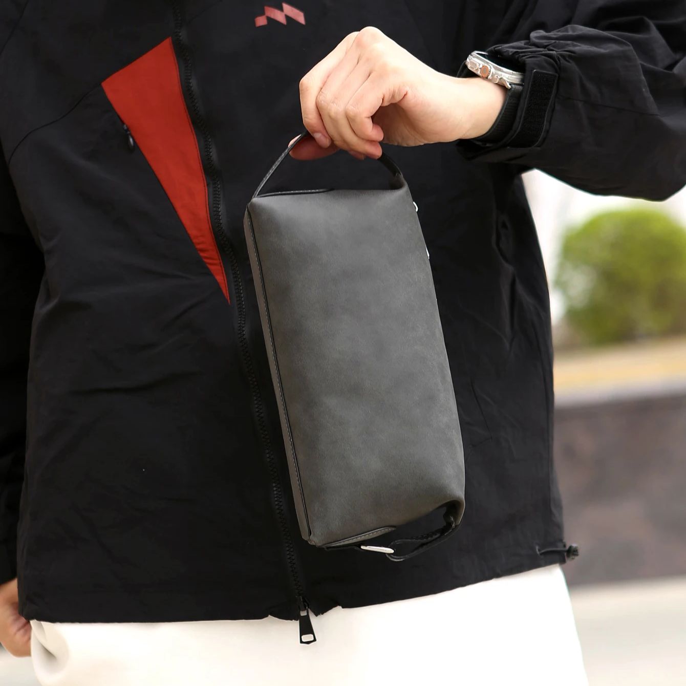 Męska kosmetyczka z ekoskóry,  – Travel Luggage Set recenzja i cena